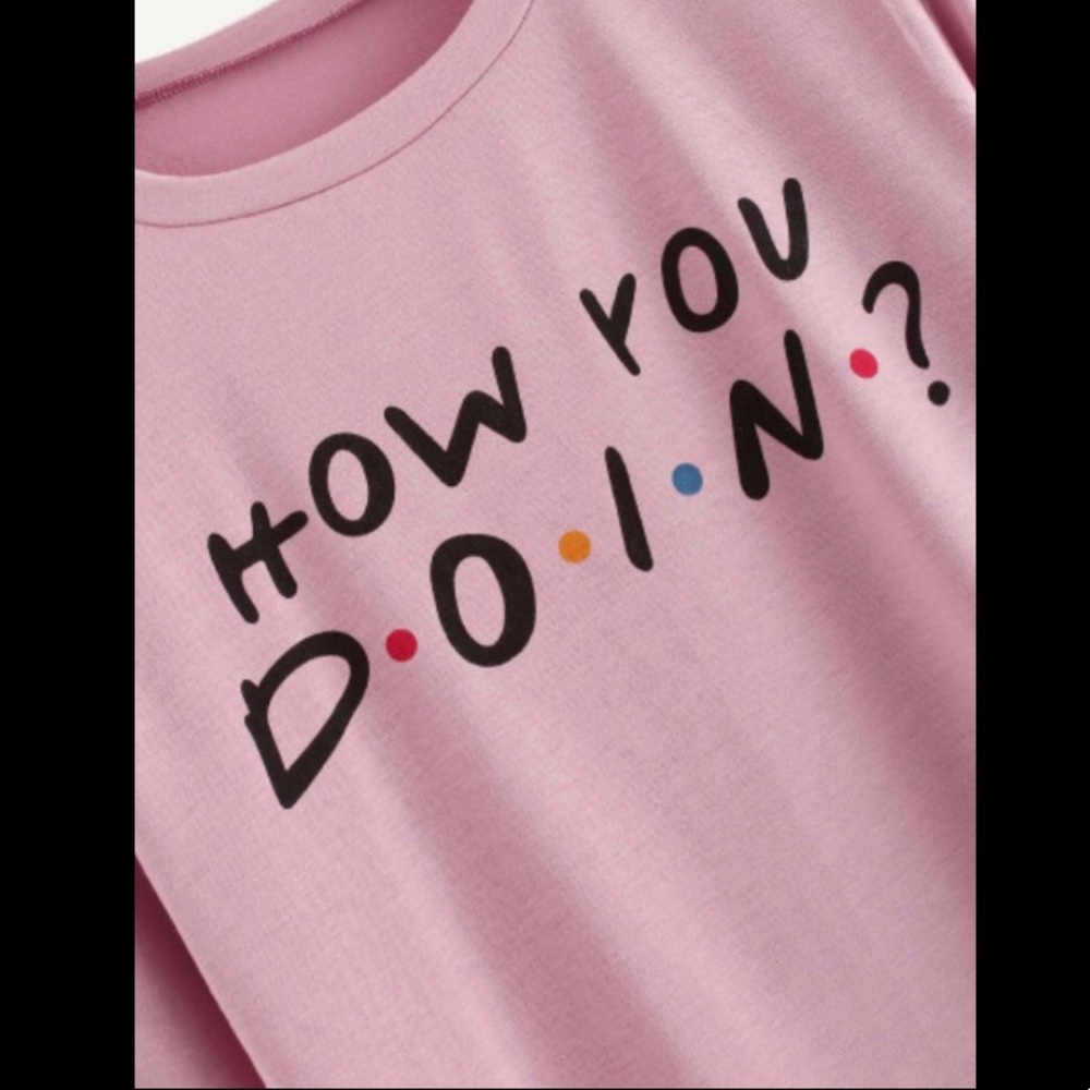 Size L 🧚‍♀️HP!🧚Mrs Joey Tribbiani T-shirt - Picture 2 of 6